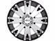 HELO HE917 Gloss Black Machined 6-Lug Wheel; 20x10; -18mm Offset (21-24 Yukon)