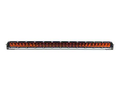 Heretic Studios 30-Inch Amber LED Light Bar; Flood Beam (Universal; Some Adaptation May Be Required)