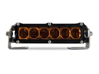 Heretic Studios 6-Inch Amber LED Light Bar; Spot Beam (Universal; Some Adaptation May Be Required)