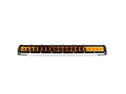 Heretic Studios 20-Inch Amber LED Light Bar; Flood Beam (Universal; Some Adaptation May Be Required)