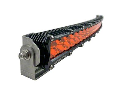 Heretic Studios 50-Inch Curved Amber LED Light Bar; Combo Beam (Universal; Some Adaptation May Be Required)