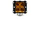 Heretic Studios 4-Inch Amber LED Pod Light; Combo Beam (Universal; Some Adaptation May Be Required)