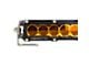 Heretic Studios 30-Inch Amber LED Light Bar; Flood Beam (Universal; Some Adaptation May Be Required)