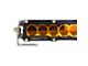 Heretic Studios 30-Inch Amber LED Light Bar; Flood Beam (Universal; Some Adaptation May Be Required)
