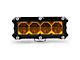 Heretic Studios 4-Inch Amber Bar; Combo Beam (Universal; Some Adaptation May Be Required)