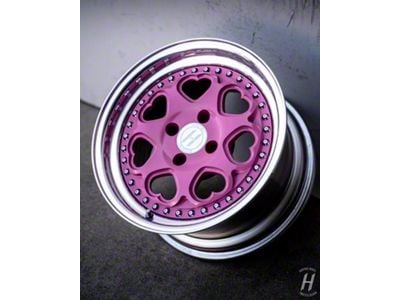 Heritage Wheel KOKORO-OR Pink 6-Lug Wheel; 17x9; 12mm Offset (2024 Ranger)