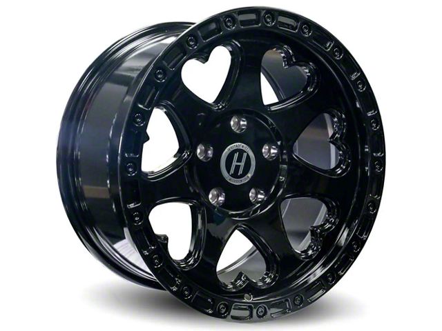 Heritage Wheel KOKORO-OR Black 6-Lug Wheel; 17x9; 12mm Offset (15-20 Yukon)