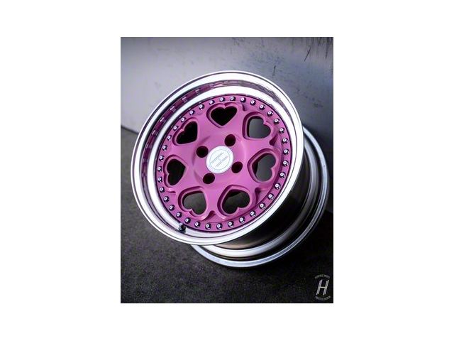 Heritage Wheel KOKORO-OR Pink 6-Lug Wheel; 17x9; 12mm Offset (15-20 Yukon)