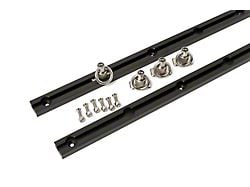 Slide-N-Lock Tie Down System; 93-Inches Long; Black Anodized (Universal; Some Adaptation May Be Required)