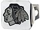 Hitch Cover with Chicago Blackhawks Logo (Universal; Some Adaptation May Be Required)