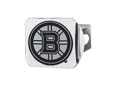 Hitch Cover with Boston Bruins Logo (Universal; Some Adaptation May Be Required)