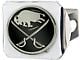 Hitch Cover with Buffalo Sabres Logo (Universal; Some Adaptation May Be Required)