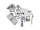 Holley High-Mount Accessory Drive with Oiling System; Base Kit; Silver (20-24 7.3L F-250 Super Duty)