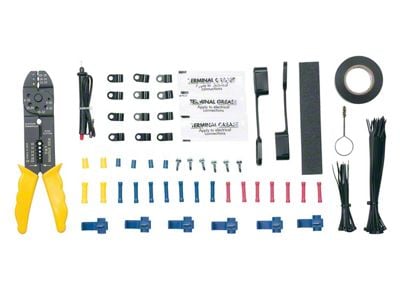 Towing Deluxe Electrical Accessories Kit; 100-Piece Set