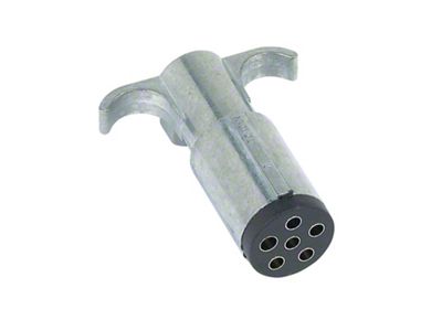 6-Pole Round Trailer End Connector