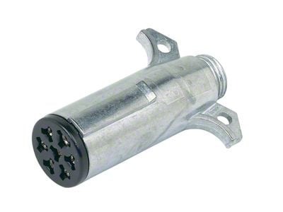 7-Pole Round Heavy Duty Trailer End Connector