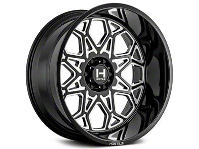 Hostile Anvil Blade Cut 8-Lug Wheel; 20x9; 12mm Offset (01-06 Sierra 2500 HD)