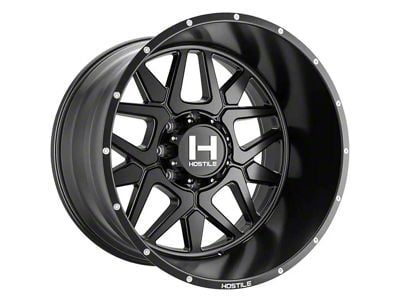 Hostile Diablo Asphalt 8-Lug Wheel; 20x9; 0mm Offset (01-06 Sierra 2500 HD)