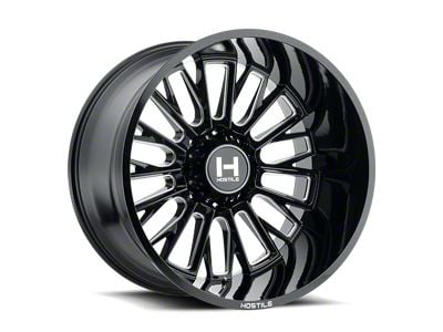 Hostile Fury Blade Cut 8-Lug Wheel; 22x12; -44mm Offset (01-06 Sierra 2500 HD)