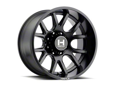 Hostile Rage Asphalt 8-Lug Wheel; 22x12; -44mm Offset (01-06 Sierra 2500 HD)