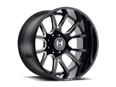 Hostile Rage Blade Cut 8-Lug Wheel; 22x10; -25mm Offset (01-06 Sierra 2500 HD)