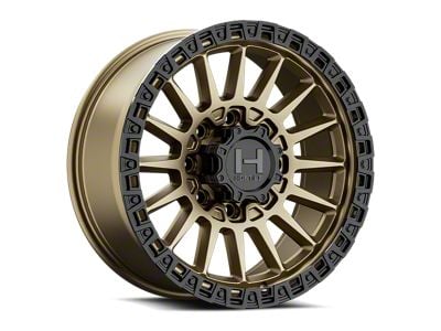 Hostile Battle Bronze 8-Lug Wheel; 20x9; 1mm Offset (01-06 Sierra 3500 HD SRW)