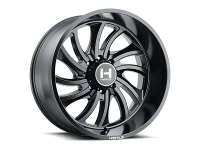 Hostile Demon Asphalt 8-Lug Wheel; 20x12; -44mm Offset (01-06 Sierra 3500 HD SRW)