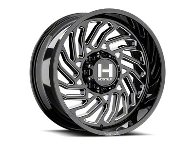 Hostile Twister Blade Cut 8-Lug Wheel; 20x10; -19mm Offset (01-06 Sierra 3500 HD SRW)