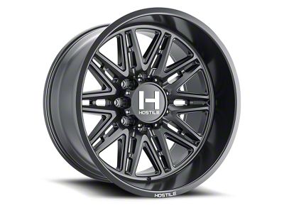 Hostile Maniac Asphalt 8-Lug Wheel; 20x9; 12mm Offset (01-06 Silverado 2500 HD)