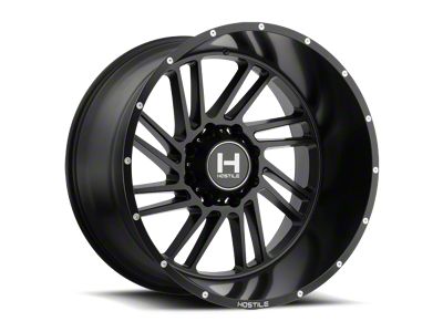 Hostile Stryker Asphalt 8-Lug Wheel; 20x9; 12mm Offset (01-06 Silverado 2500 HD)