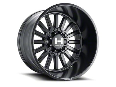 Hostile Titan Asphalt 8-Lug Wheel; 20x9; 12mm Offset (01-06 Silverado 2500 HD)