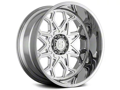 Hostile Anvil Armor Plated 8-Lug Wheel; 20x12; -44mm Offset (01-06 Silverado 3500 HD SRW)