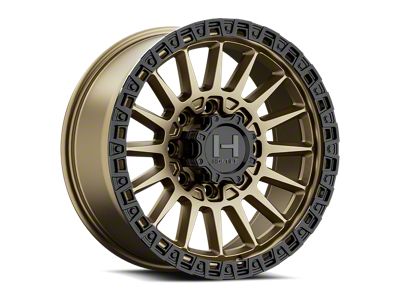 Hostile Battle Bronze 8-Lug Wheel; 17x9; 0mm Offset (01-06 Silverado 3500 HD SRW)