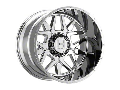 Hostile Diablo Armor Plated 8-Lug Wheel; 20x10; -19mm Offset (01-06 Silverado 3500 HD SRW)