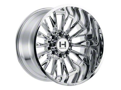 Hostile Fury Armor Plated 8-Lug Wheel; 20x9; 12mm Offset (01-06 Silverado 3500 HD SRW)