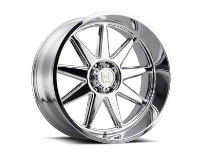 Hostile Omega Armor Plated 8-Lug Wheel; 26x12; -44mm Offset (01-06 Silverado 3500 HD SRW)