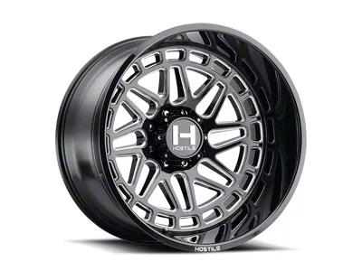 Hostile Reaper Blade Cut 8-Lug Wheel; 20x9; 12mm Offset (01-06 Silverado 3500 HD SRW)