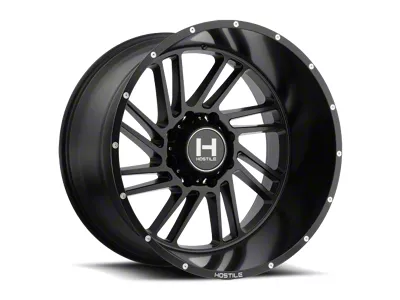 Hostile Stryker Asphalt 8-Lug Wheel; 20x9; 0mm Offset (01-06 Silverado 3500 HD SRW)