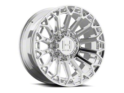 Hostile Warrior Armor Plated 8-Lug Wheel; 20x10; -19mm Offset (01-06 Silverado 3500 HD SRW)