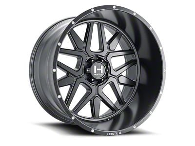 Hostile Diablo Asphalt 5-Lug Wheel; 20x10; -19mm Offset (02-08 RAM 1500, Excluding Mega Cab)