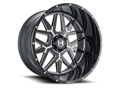 Hostile Diablo Blade Cut 5-Lug Wheel; 20x10; -19mm Offset (02-08 RAM 1500, Excluding Mega Cab)