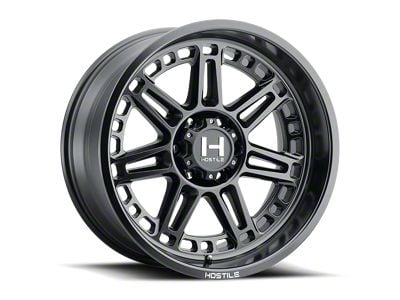 Hostile Lunatic Asphalt 5-Lug Wheel; 20x12; -44mm Offset (02-08 RAM 1500, Excluding Mega Cab)