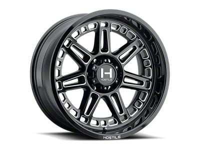 Hostile Lunatic Blade Cut 5-Lug Wheel; 20x12; -44mm Offset (02-08 RAM 1500, Excluding Mega Cab)