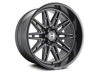 Hostile Maniac Asphalt 5-Lug Wheel; 20x9; 12mm Offset (02-08 RAM 1500, Excluding Mega Cab)