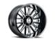 Hostile Predator Blade Cut 5-Lug Wheel; 20x12; -44mm Offset (02-08 RAM 1500, Excluding Mega Cab)