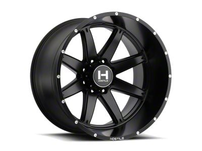 Hostile Alpha Asphalt 8-Lug Wheel; 20x12; -44mm Offset (03-09 RAM 2500)