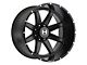 Hostile Alpha Asphalt 8-Lug Wheel; 22x14; -76mm Offset (03-09 RAM 2500)