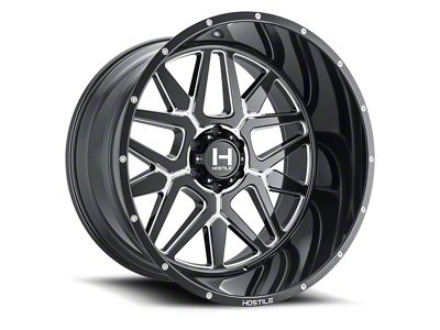 Hostile Diablo Blade Cut 8-Lug Wheel; 24x12; -44mm Offset (03-09 RAM 2500)