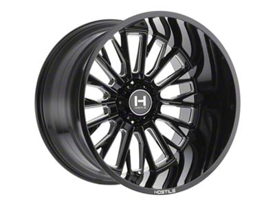 Hostile Fury Blade Cut 8-Lug Wheel; 22x12; -44mm Offset (03-09 RAM 2500)