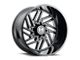 Hostile Jigsaw Asphalt 8-Lug Wheel; 20x12; -44mm Offset (03-09 RAM 2500)